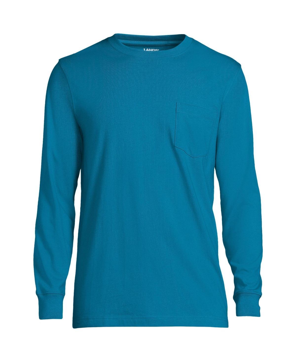 Mens Lands End Super-T Pocket Tee Product Image