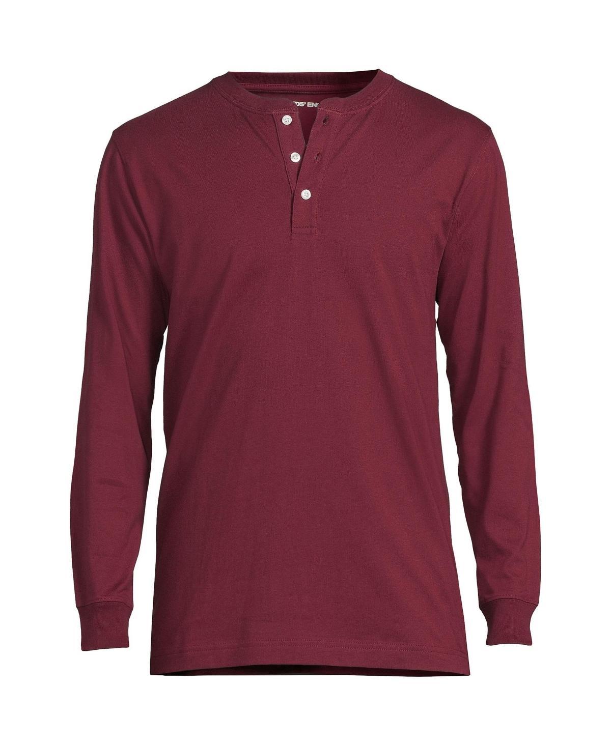 Mens Lands End Super-T Henley Product Image