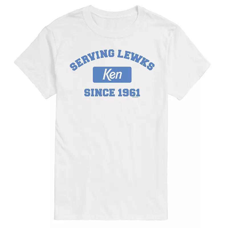 Big & Tall Barbie Ken Serving Lewks Since 1961 Graphic Tee, Mens Product Image