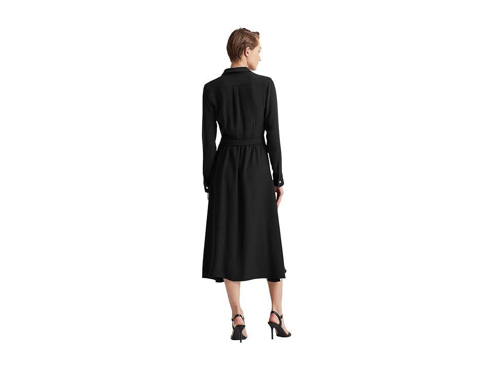 Lauren Ralph Lauren Long Sleeve Day Dress Women's Clothing Product Image