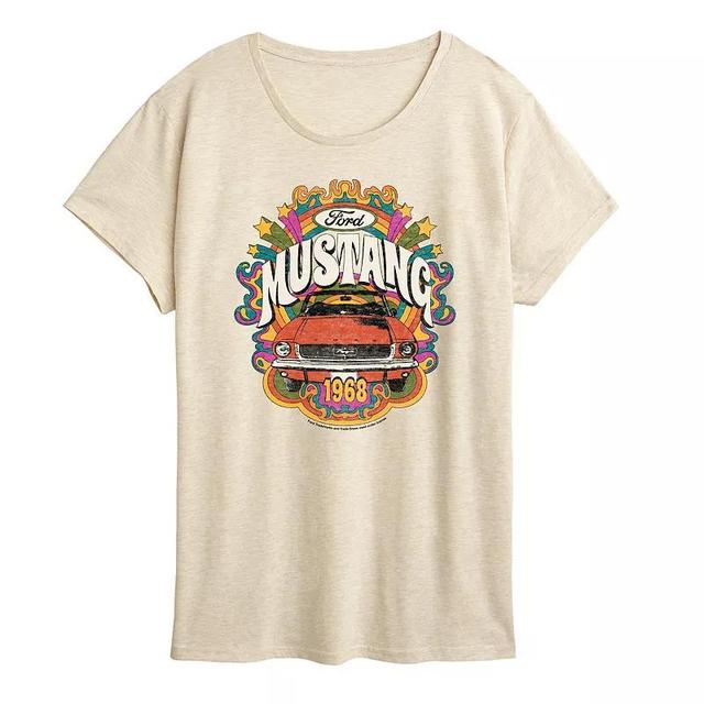 Womens Ford 1968 Ford Mustang Graphic Tee Product Image