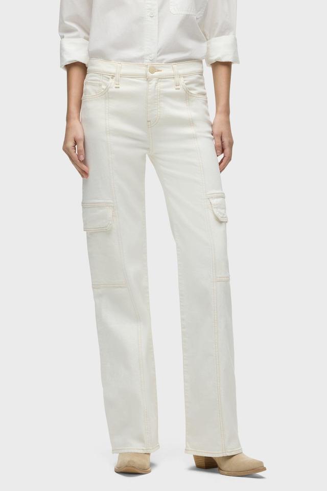 Rosie High-Rise Seamed Cargo Jean Female Product Image