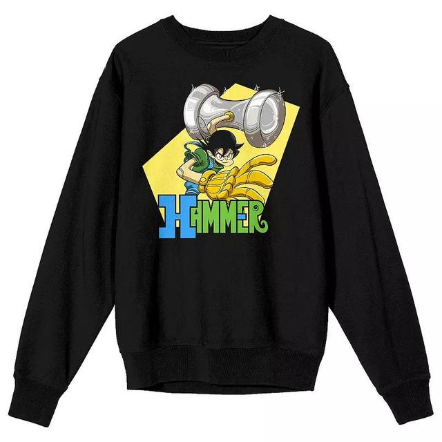 Mens Hammer Stud Hammer Hand Pose Long Sleeve Graphic Tee Product Image