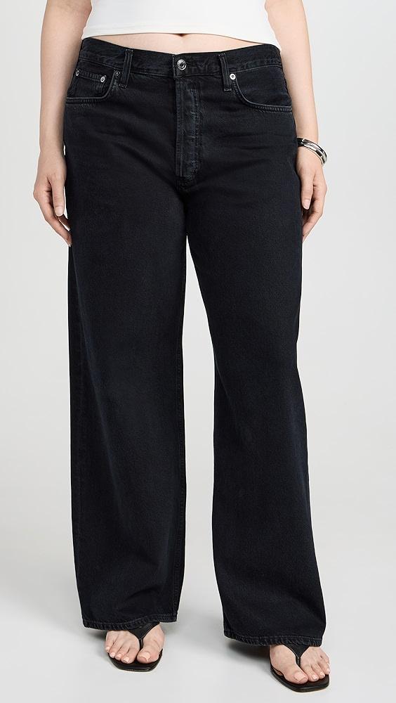 AGOLDE Low Slung Baggy Jeans | Shopbop Product Image