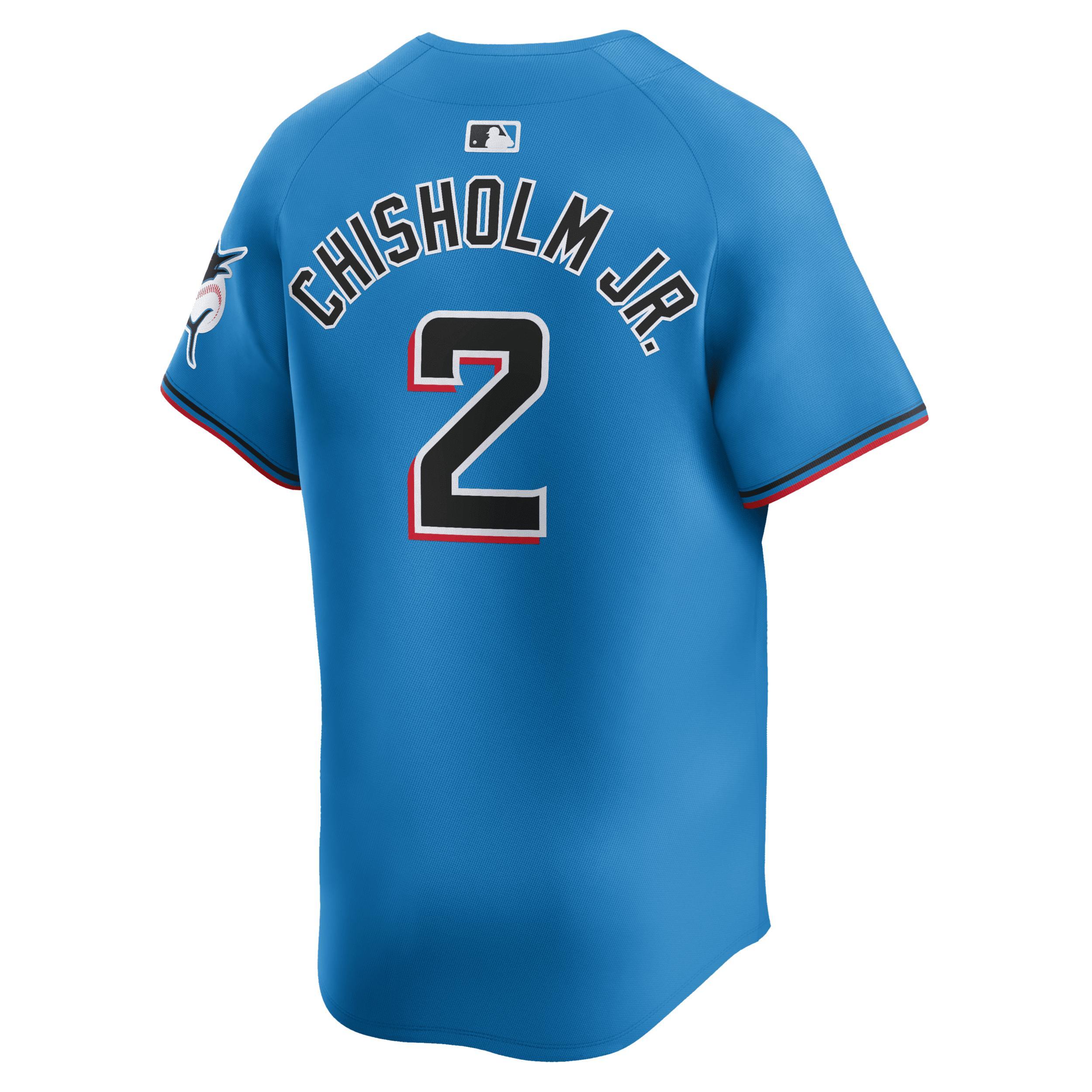 Jazz Chisholm Jr. Miami Marlins Nike Mens Dri-FIT ADV MLB Limited Jersey Product Image