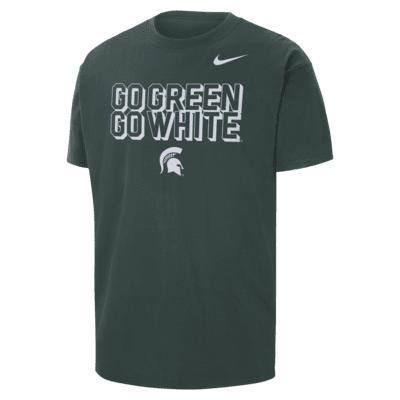 Michigan State Men's Nike College Max90 Crew-Neck T-Shirt Product Image