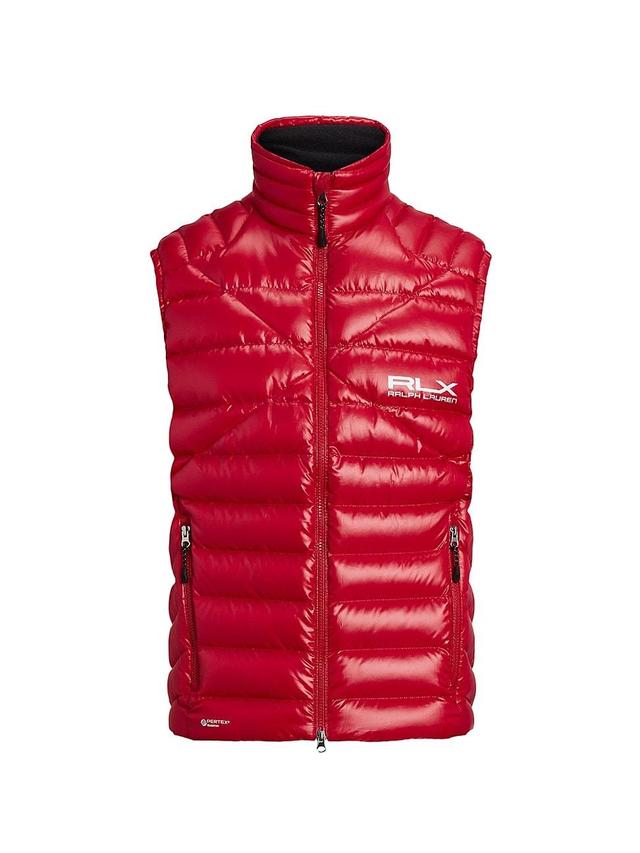 Mens Quilted Down Vest Product Image