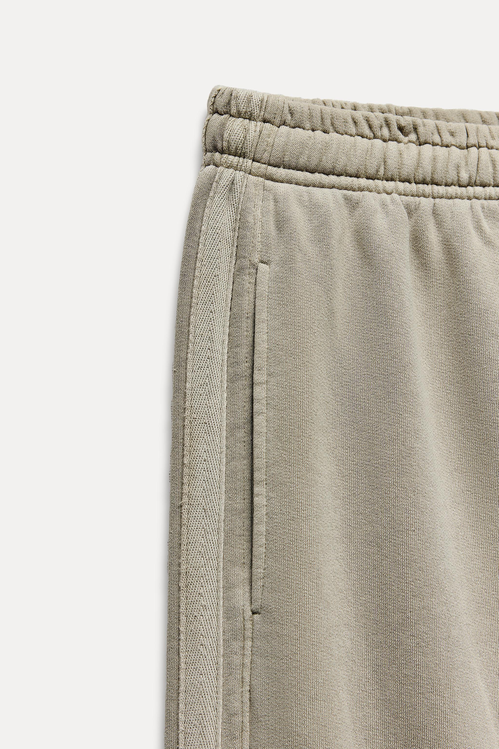 WASHED PLUSH PANTS Product Image