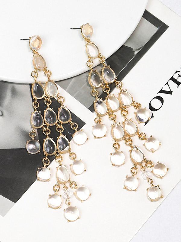 Tasseled Drop Earrings Product Image