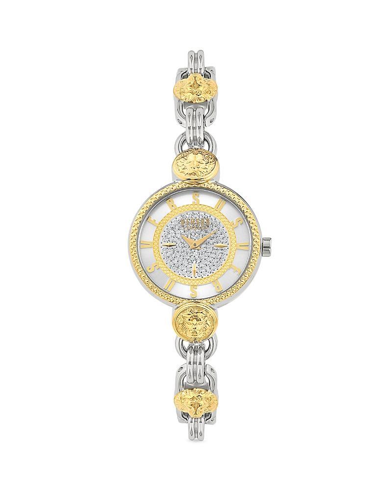 Versus Versace Womens Les Docks Petite 2 Hand Quartz Silver-Tone Stainless Steel Watch, 30mm Product Image