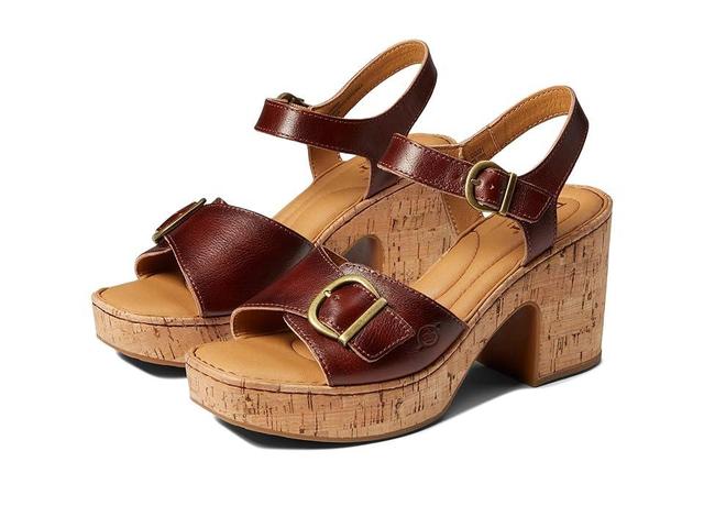 Born Browyn (Dark Tan) Women's Dress Sandals Product Image