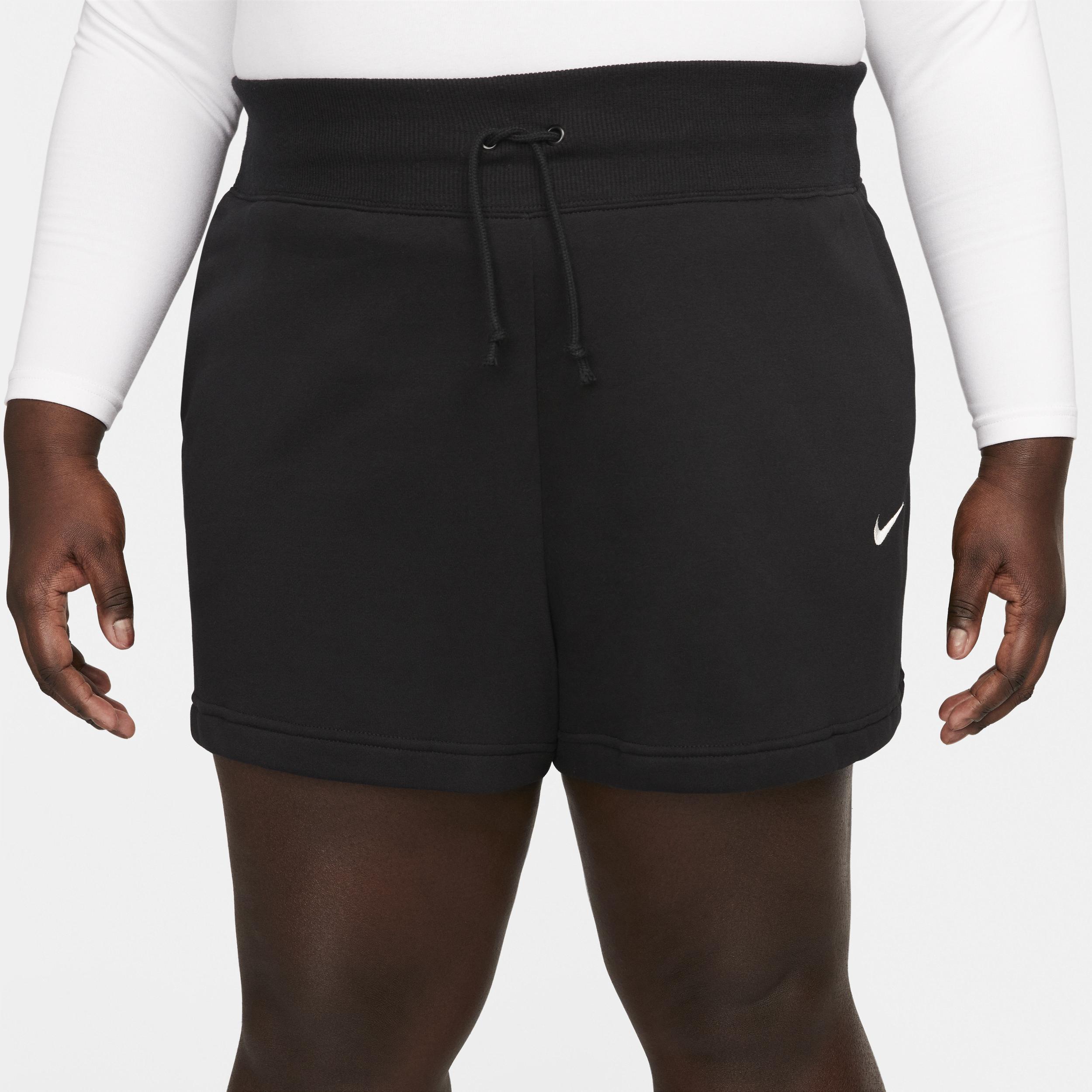 Womens Nike Sportswear Phoenix Fleece High-Waisted Loose Shorts (Plus Size) Product Image