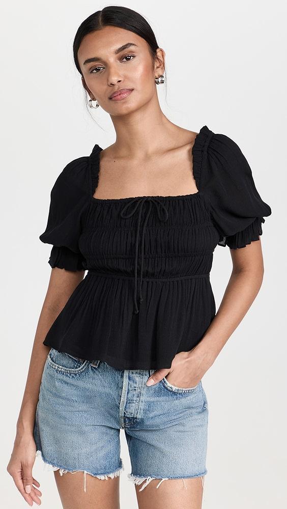 Playa Lucila Square Neck Top | Shopbop Product Image