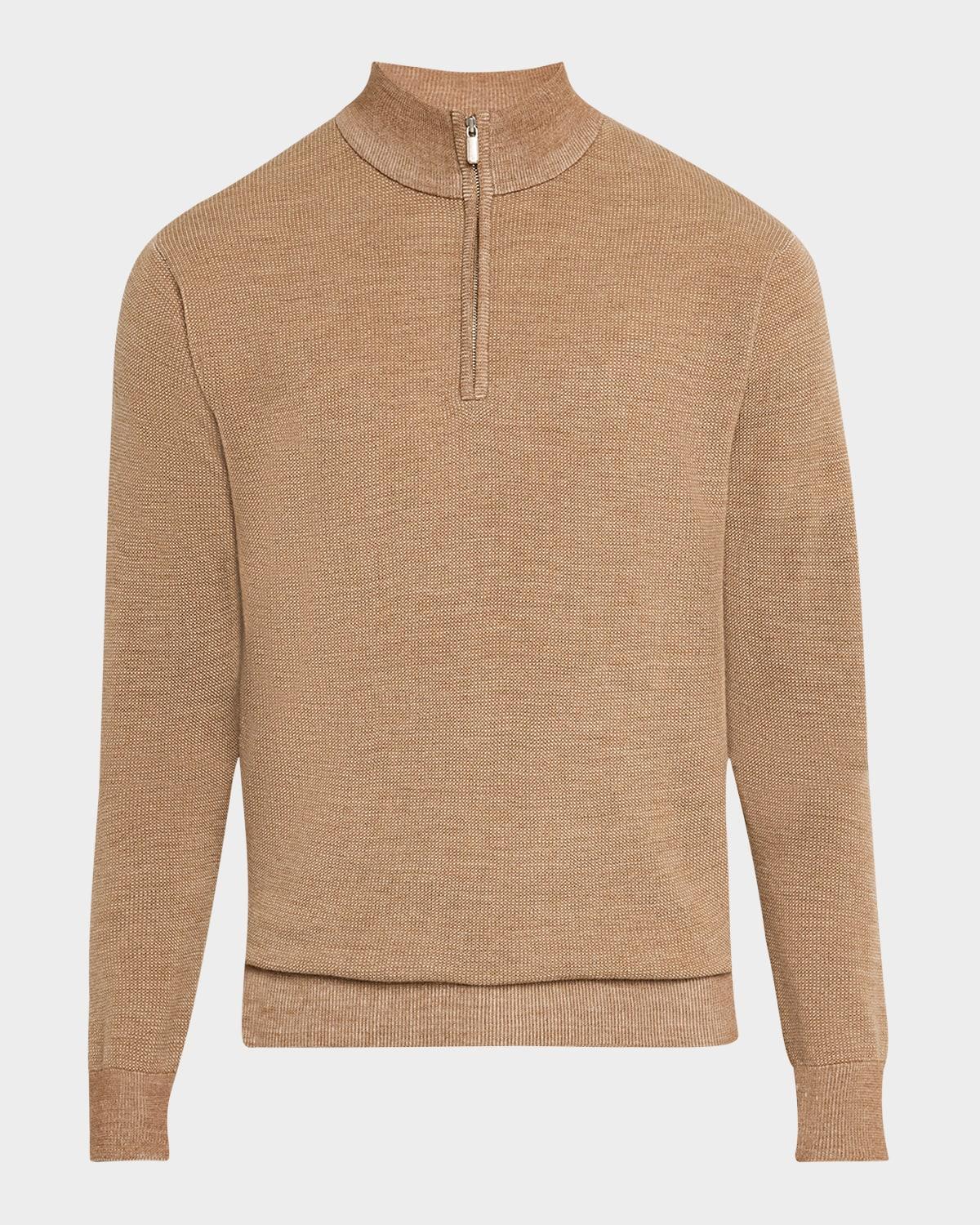 Men's Breaker Birdseye Quarter-Zip Sweater Product Image