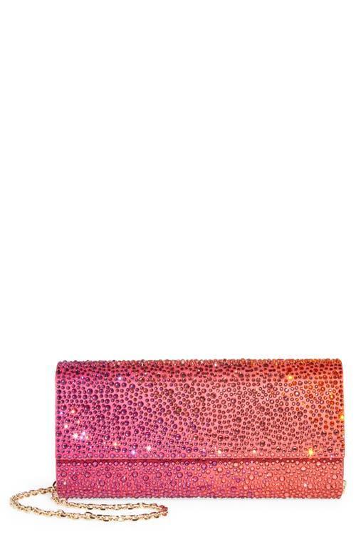 Womens Perry Crystal-Embellished Ombr Clutch Product Image