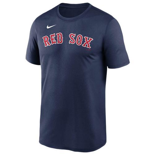 Nike Mens Nike Red Sox Wordmark Legend T-Shirt - Mens Navy/Navy Product Image