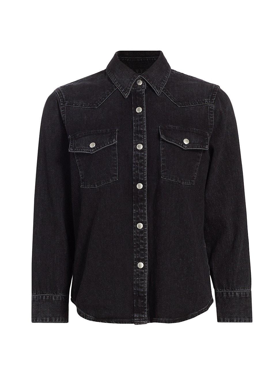 Womens Glinda Denim Shirt Product Image