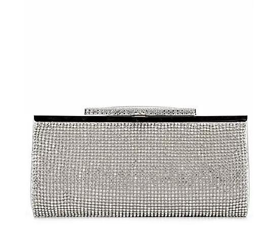 La Regale Womens Metal Mesh Clutch Product Image