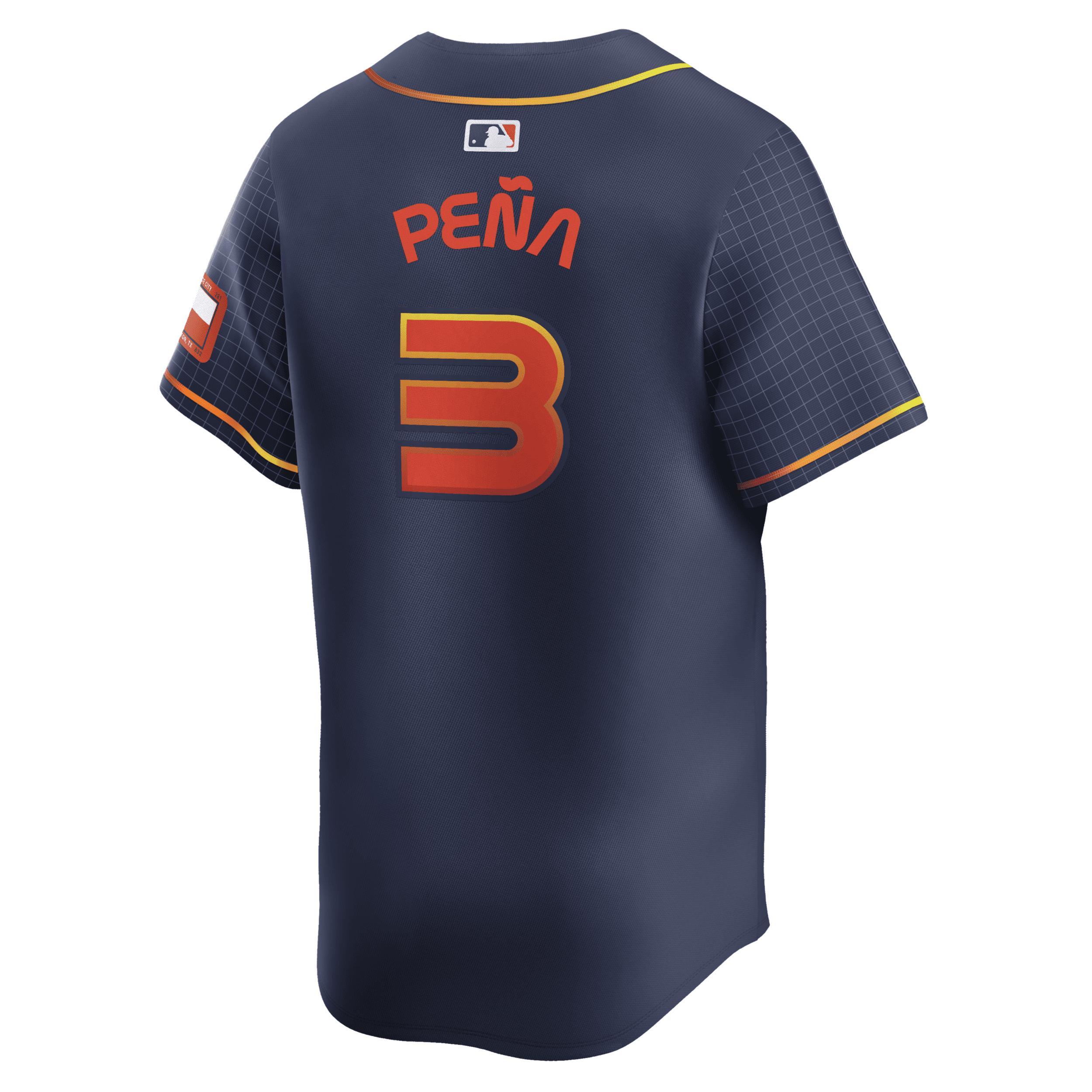 Jeremy Peña Houston Astros City Connect Nike Men's Dri-FIT ADV MLB Limited Jersey Product Image