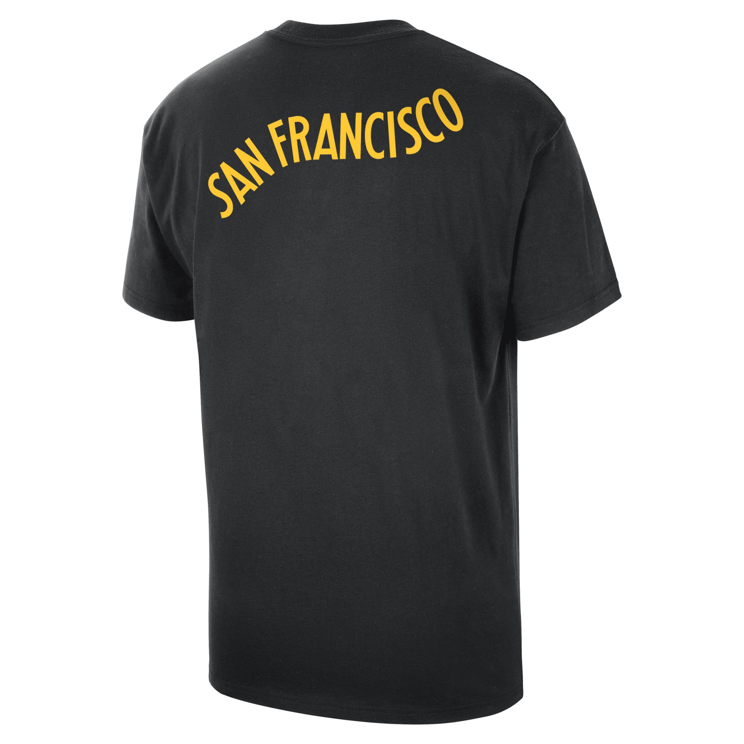 Golden State Warriors 2023/24 City Edition Nike Men's NBA Courtside Max90 T-Shirt Product Image