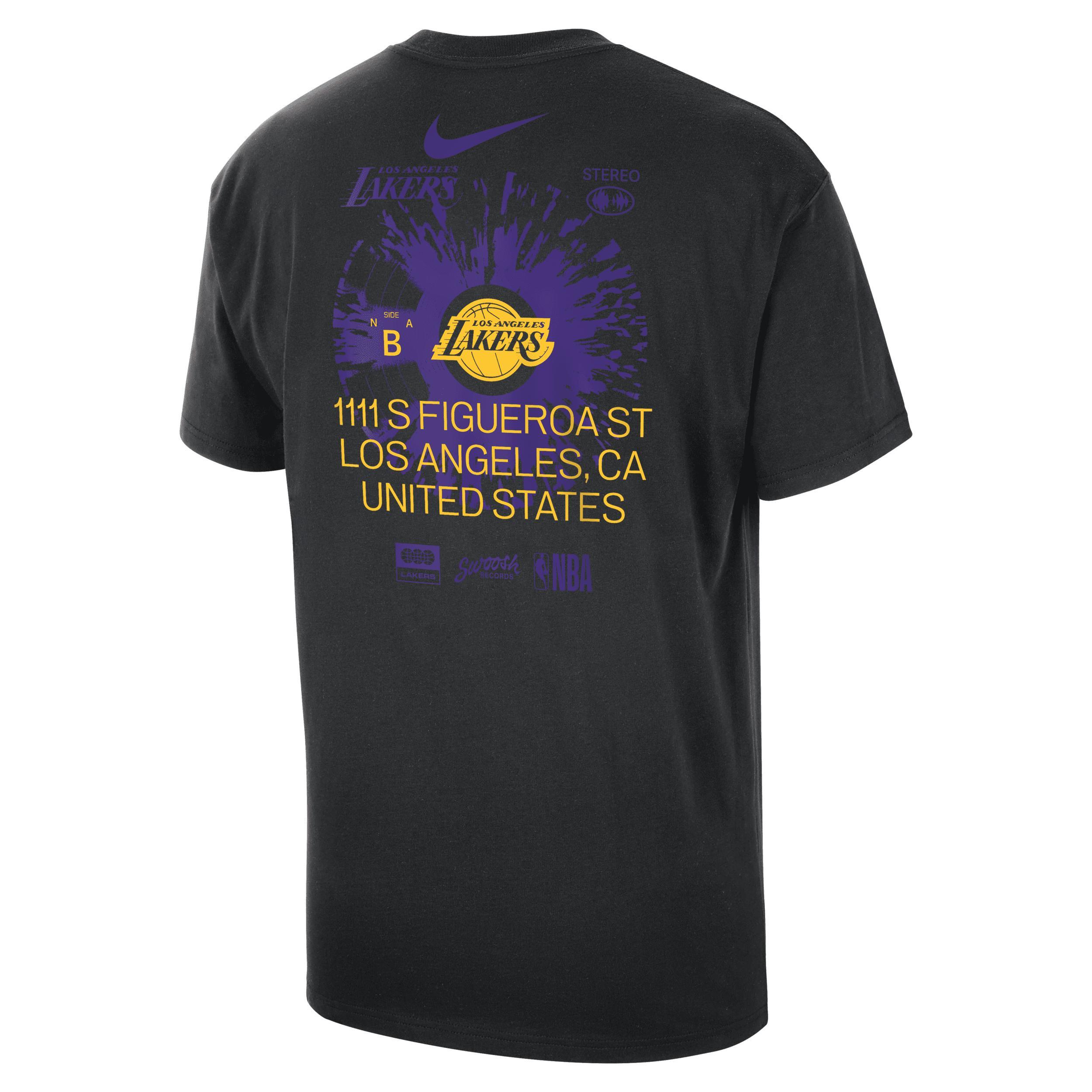 Los Angeles Lakers Max90 Nike Men's NBA T-Shirt Product Image