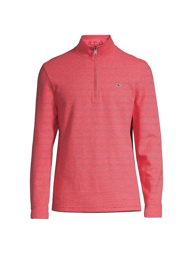 Mens Saltwater Quarter-Zip Sweater Product Image