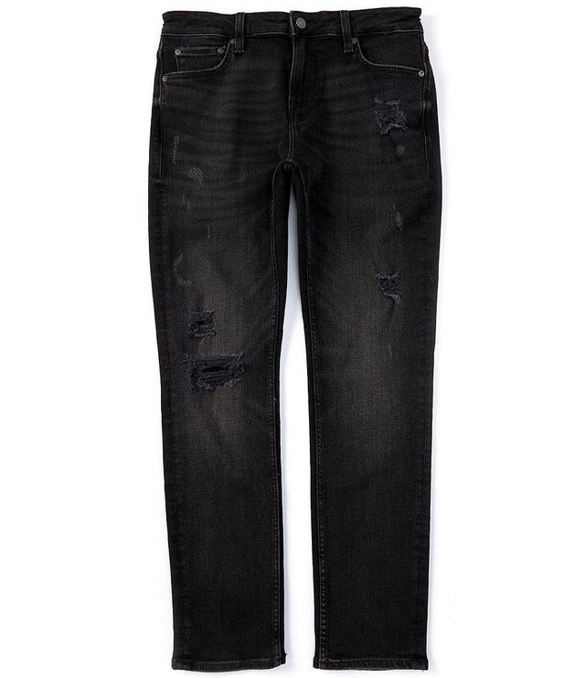 Guess Davis Slim Fit Straight Leg 5-Pocket Jeans Product Image