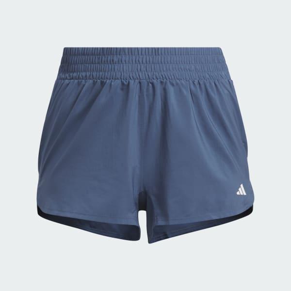 Pacer Training 3-Stripes Woven High-Rise Shorts (Plus Size) Product Image