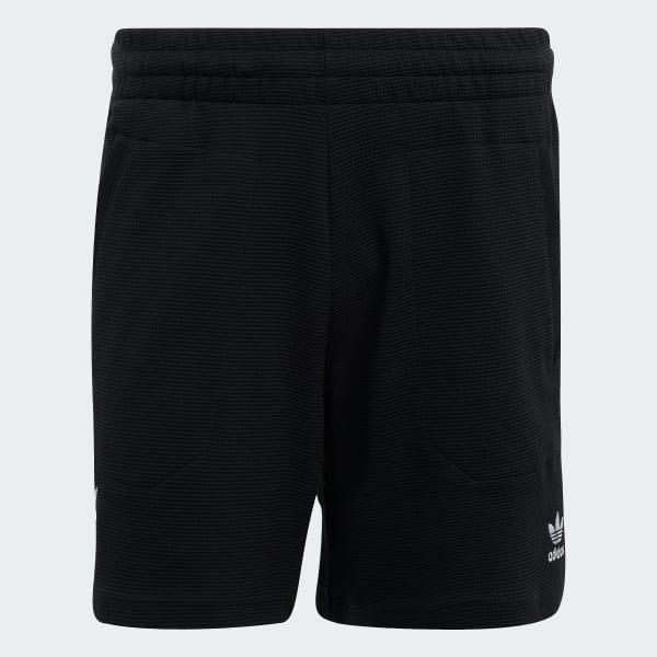 adidas All Blacks Essentials Waffle Shorts All Black XL Mens Product Image