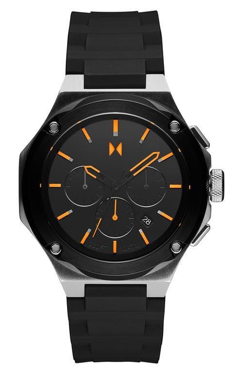 MVMT Raptor Chronograph Silicone Strap Watch, 46.5mm Product Image