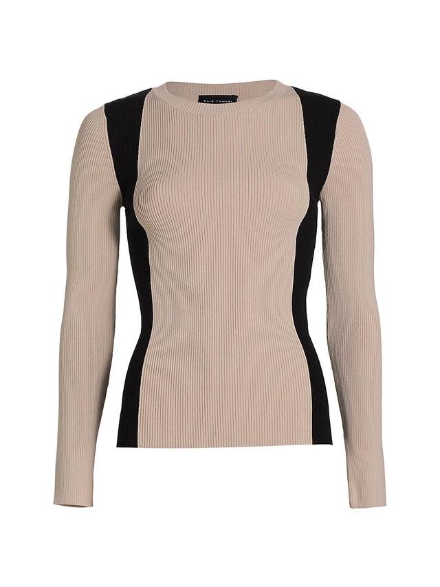 Womens The Dylan Contrast Sweater Product Image