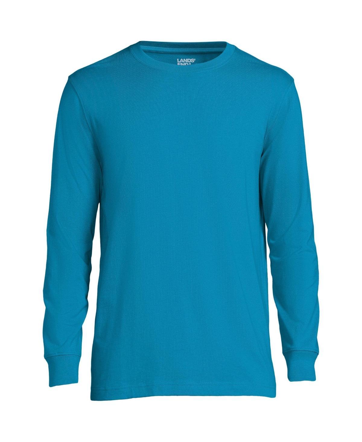 Mens Lands End Super-T Long Sleeve T-Shirt Product Image