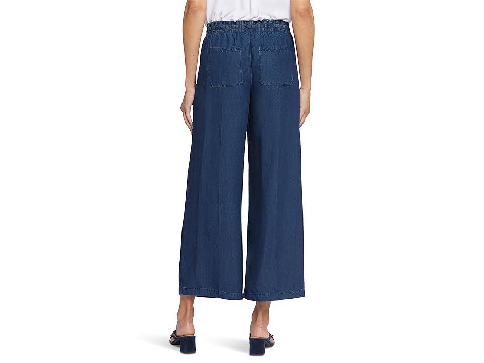 NYDJ Jayne Denim Ankle Wide Leg Drawstring Pants Product Image