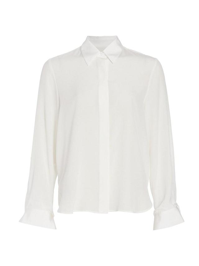 Womens The Morning After Silk Shirt Product Image