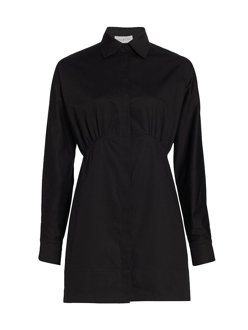 Womens Kylie Twill Mini Shirtdress Product Image