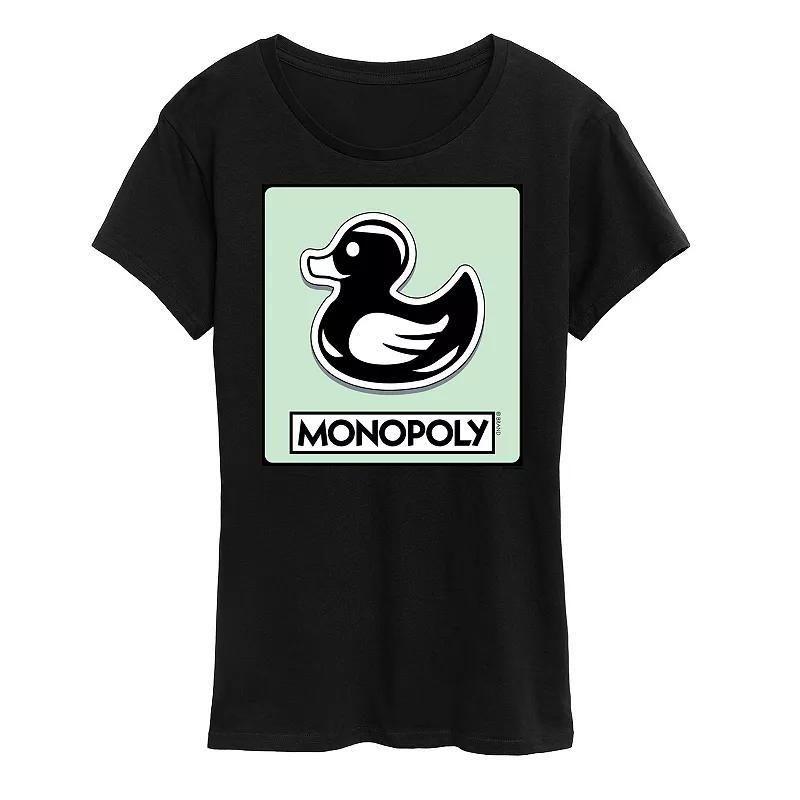 Womens Monopoly Duck Token Graphic Tee by Hasbro Product Image