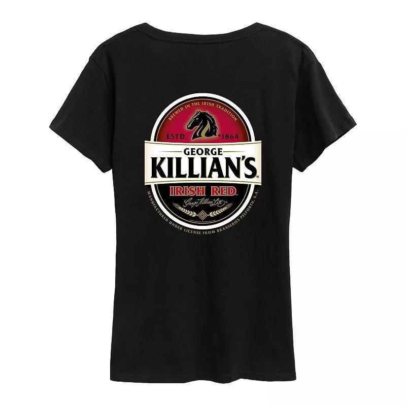 Womens Killians Irish Red Logo Graphic Tee Med Red Product Image