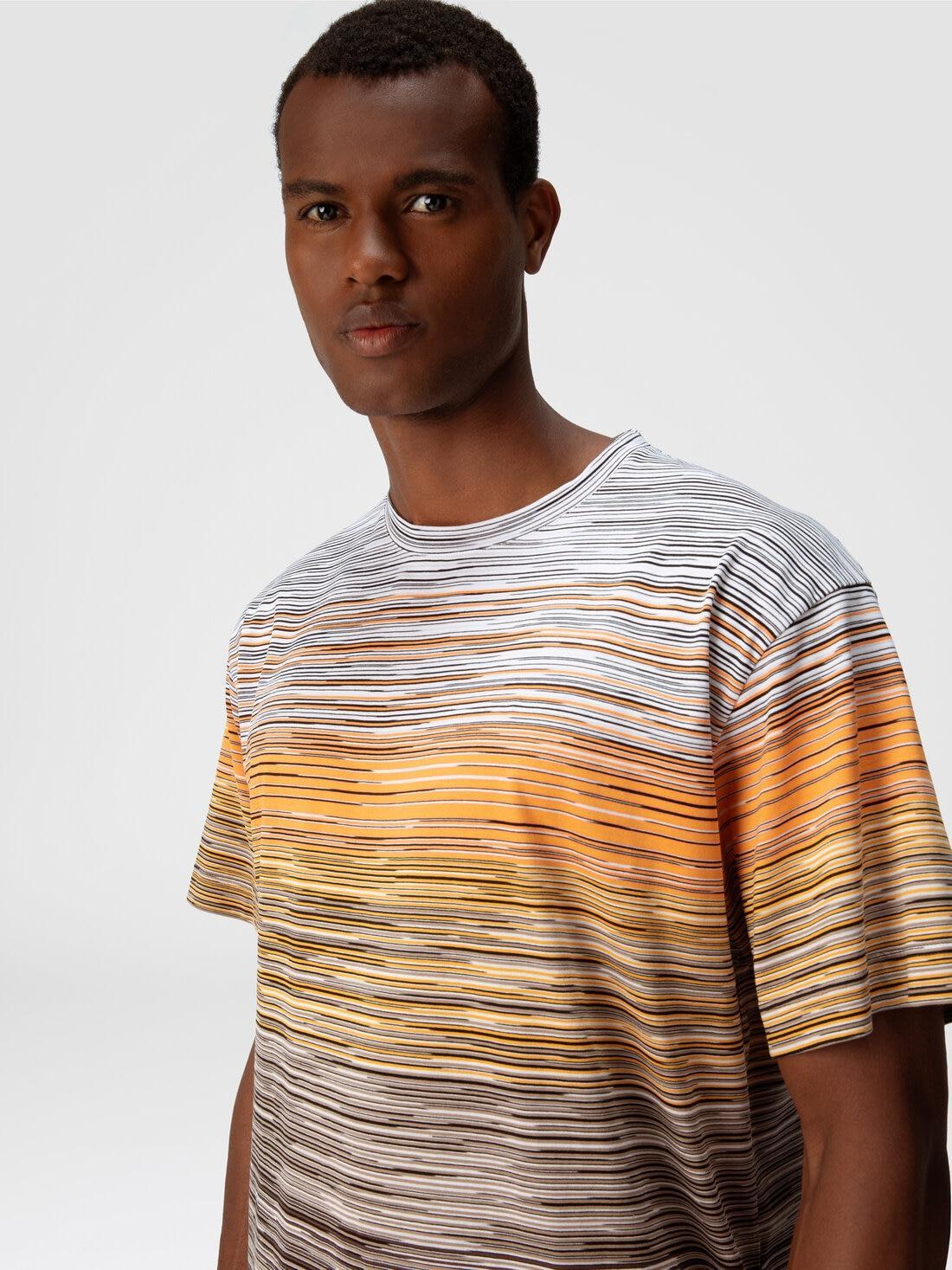 Slub cotton jersey T-shirt Multicoloured | Missoni Product Image