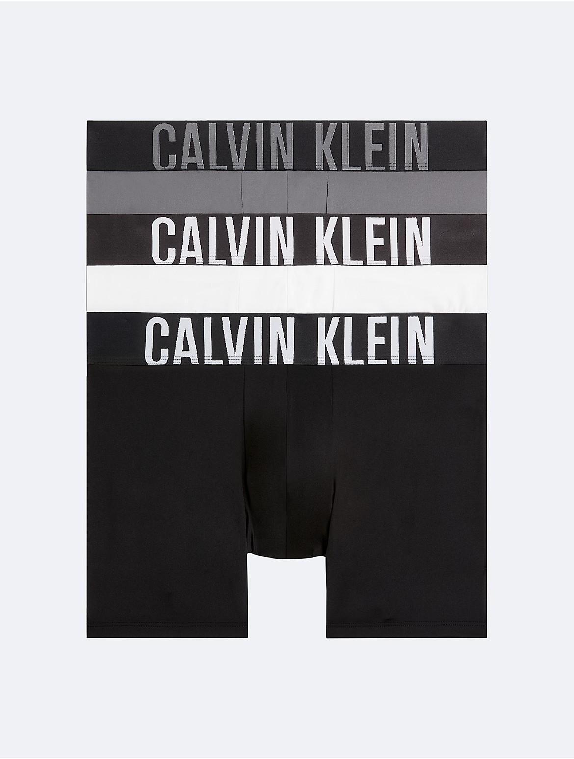 Calvin Klein Mens Intense Power Micro 3-Pack Boxer Brief - Black - S Product Image