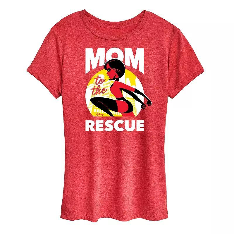 Disney / Pixars The Incredibles Womens Mom Rescue Graphic Tee Product Image