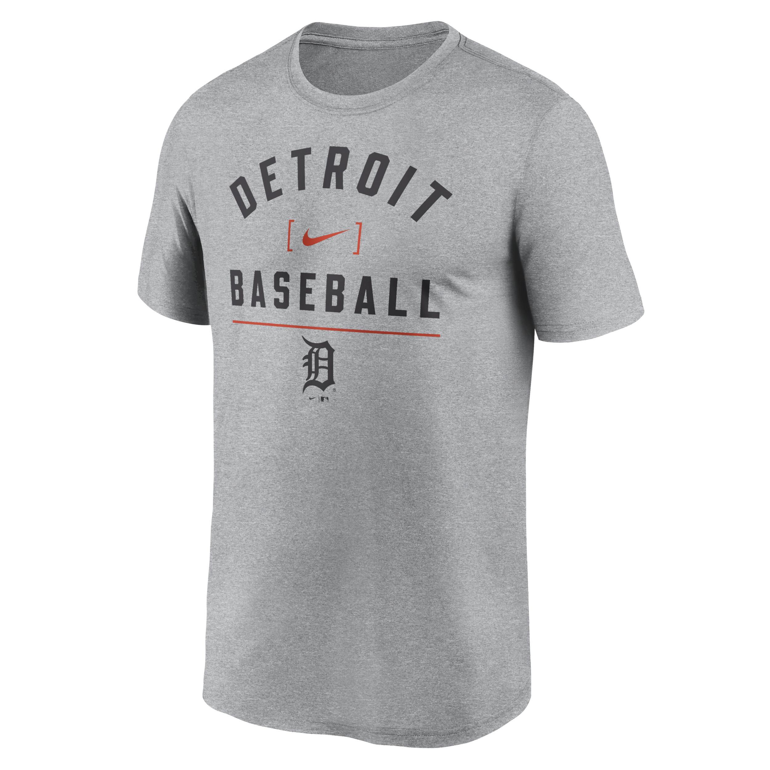 Detroit Tigers Arch Baseball Stack Nike Men's Dri-FIT MLB T-Shirt Product Image