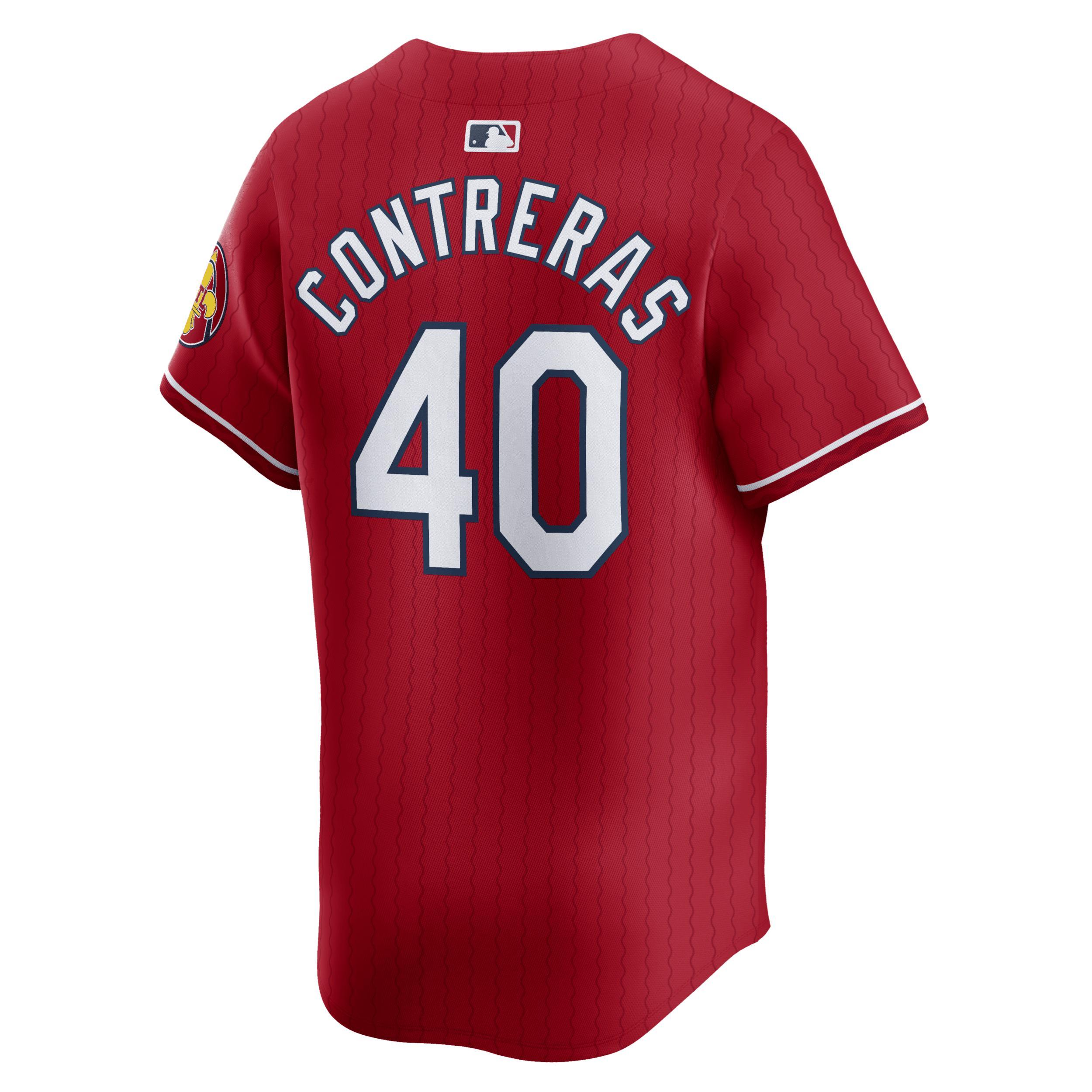 Willson Contreras St. Louis Cardinals City Connect Nike Men's Dri-FIT ADV MLB Limited Jersey Product Image