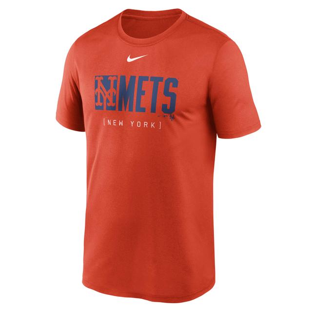 New York Mets Knockout Legend Nike Men's Dri-FIT MLB T-Shirt Product Image