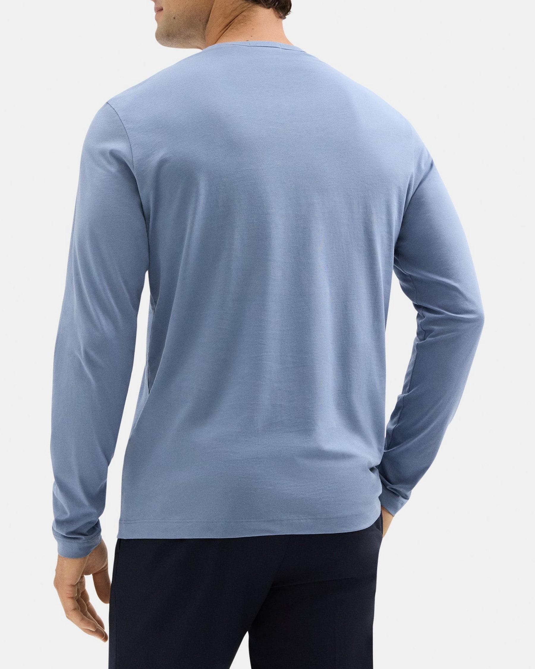 Relaxed Long-Sleeve Tee in Organic Cotton Product Image