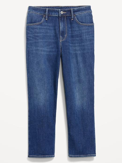 Mid-Rise Wow Capri Jeans Product Image