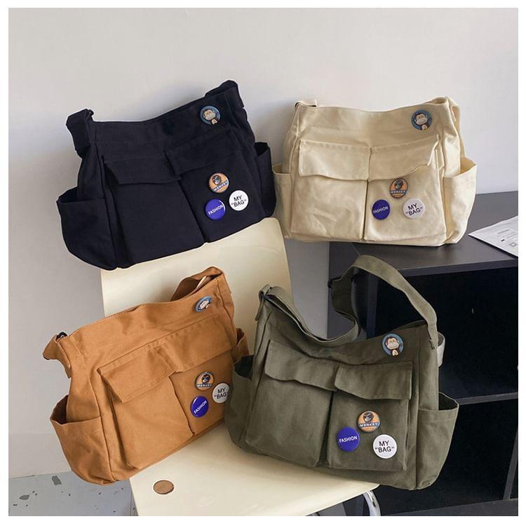 Plain Nylon Crossbody Bag product image