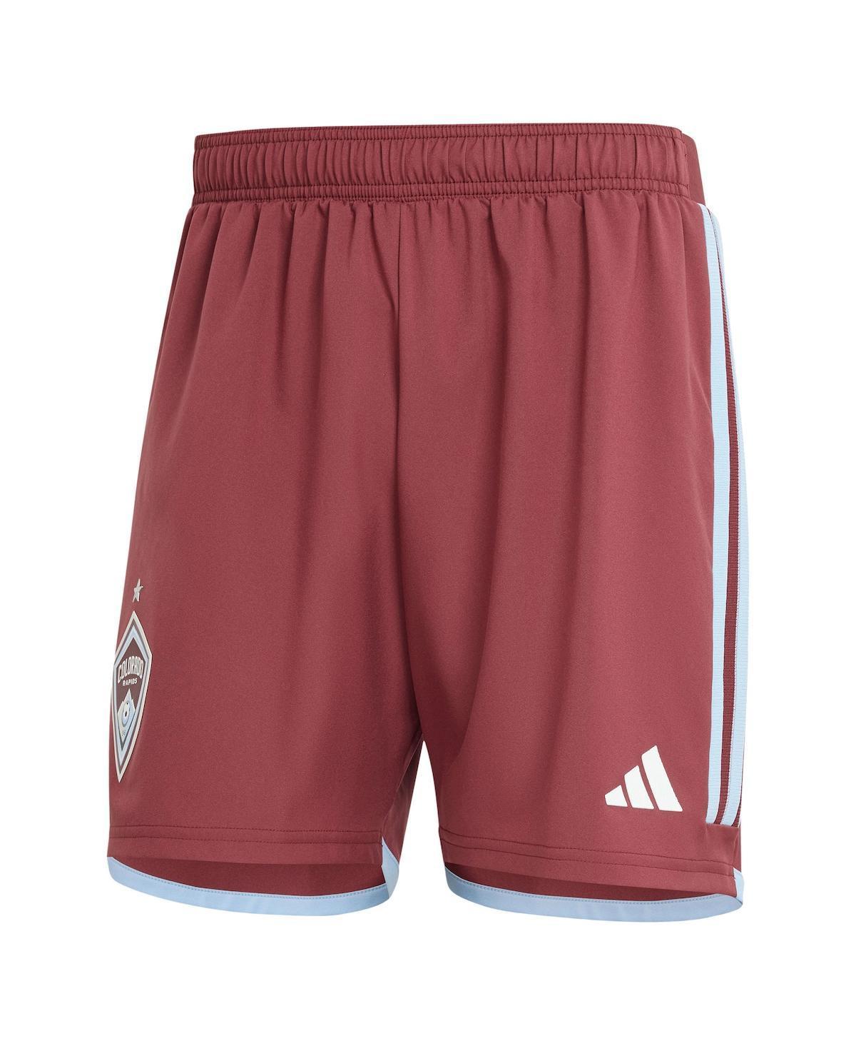 Mens adidas Burgundy Colorado Rapids 2024 Home AEROREADY Authentic Shorts Product Image