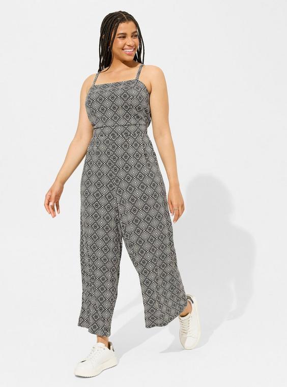 Knit Tube Top Wide Leg Jumpsuit Product Image