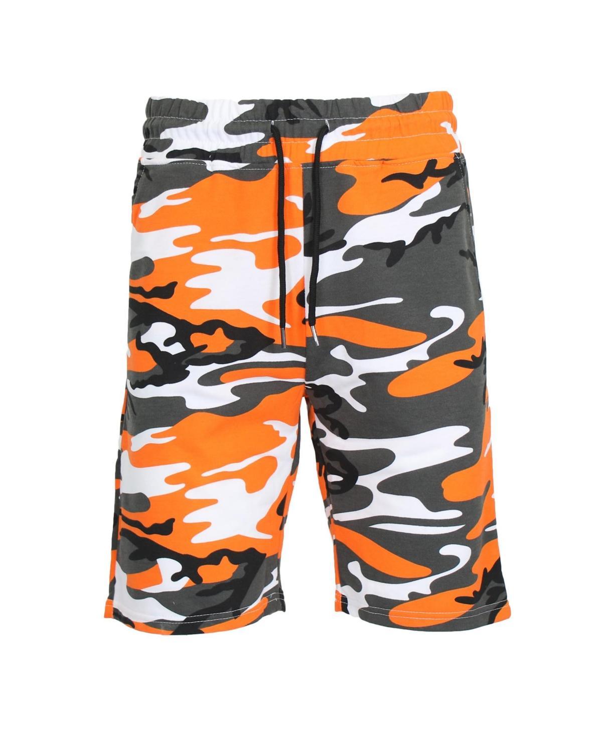 Galaxy By Harvic Mens Camo Printed French Terry Shorts Product Image