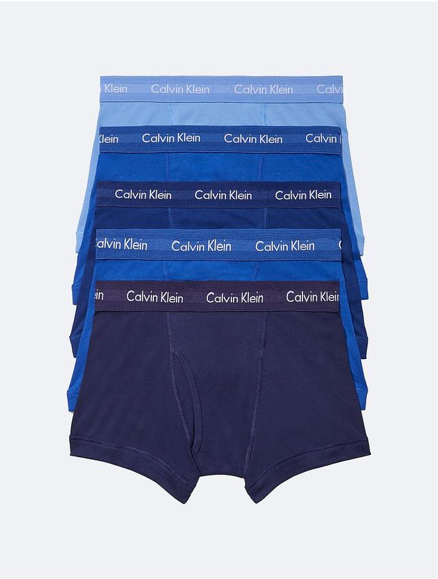 Calvin Klein Mens 5-Pk. Cotton Classic Trunk Underwear Product Image